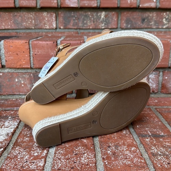 Liz Claiborne Marley Platform Wedge Sandal Women's Size 9.5 - Picture 9 of 9